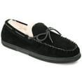 thumbnail image 1 of Territory Mens Meander Slip-on Genuine Sheepskin Moccasin Slipper, 1 of 9