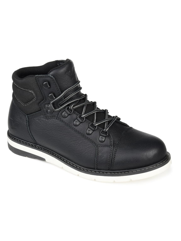 Mens Atlas Lace-up Cap Toe Ankle Boot