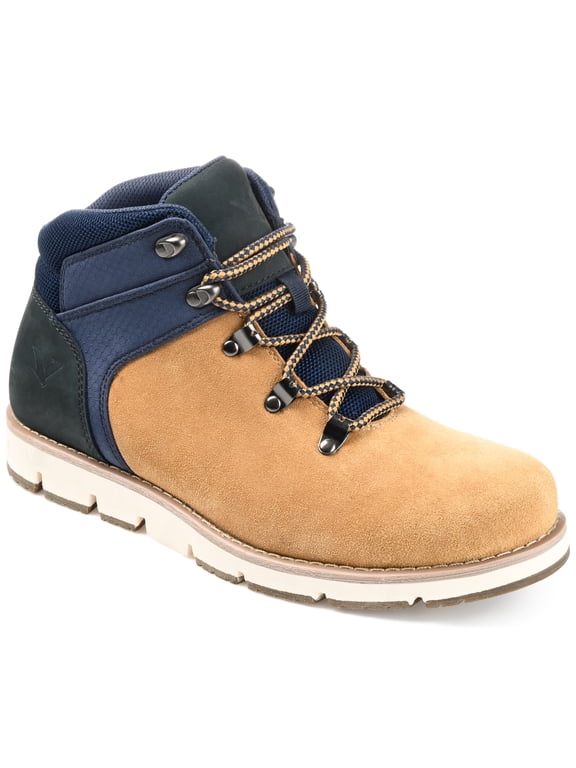 Mens Boulder Lace-up Round Toe Ankle Boot