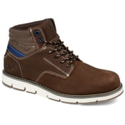 Territory Mens Bridger Wide Tru Comfort Foam Lace-up Round Toe Ankle Boot