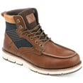 thumbnail image 1 of Territory Mens Macktwo Wide Tru Comfort Foam Lace-up Moc Toe Ankle Boot, 1 of 7