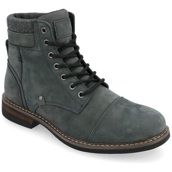 Territory Mens Yukon Wide Width Tru Comfort Foam Lace-up Cap Toe Ankle Boot