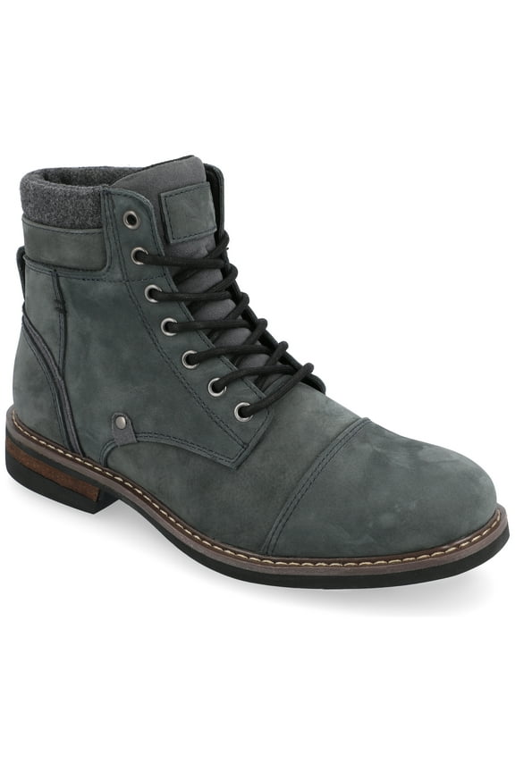 Mens Yukon Wide Width Tru Comfort Foam Lace-up Cap Toe Ankle Boot