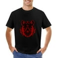 thumbnail image 1 of Territory Of Rhinoceros Men’s Graphic T-shirt Vintage Short Sleeve Sport Tee Black M, 1 of 2