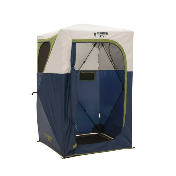 Territory Tents Jet Set Privacy Shower Tent, Jet Set Framework, No Assembly, Camp Shower, Camp Restroom, Privacy Tent Shower, 78 x 62 x 62, PT100DB