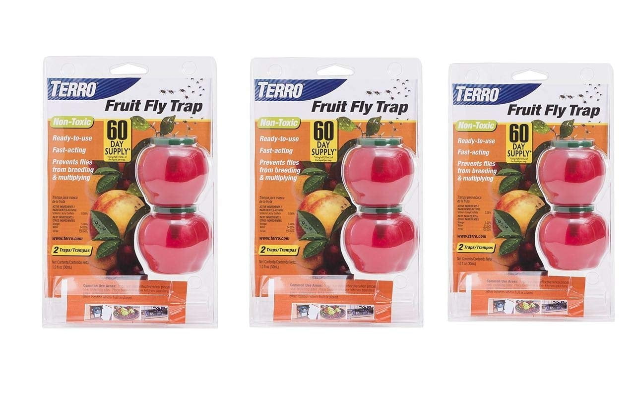 Terro Fruit Fly Trap, pack of 6