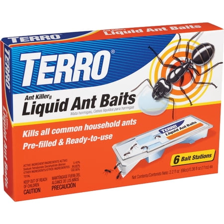 UnAssigned 4-pack Terro Liquid Ant Killer Bait - Indoor Liquid Bait - 4 Pack Boxed — Home & Garage Storage, Stackable Design