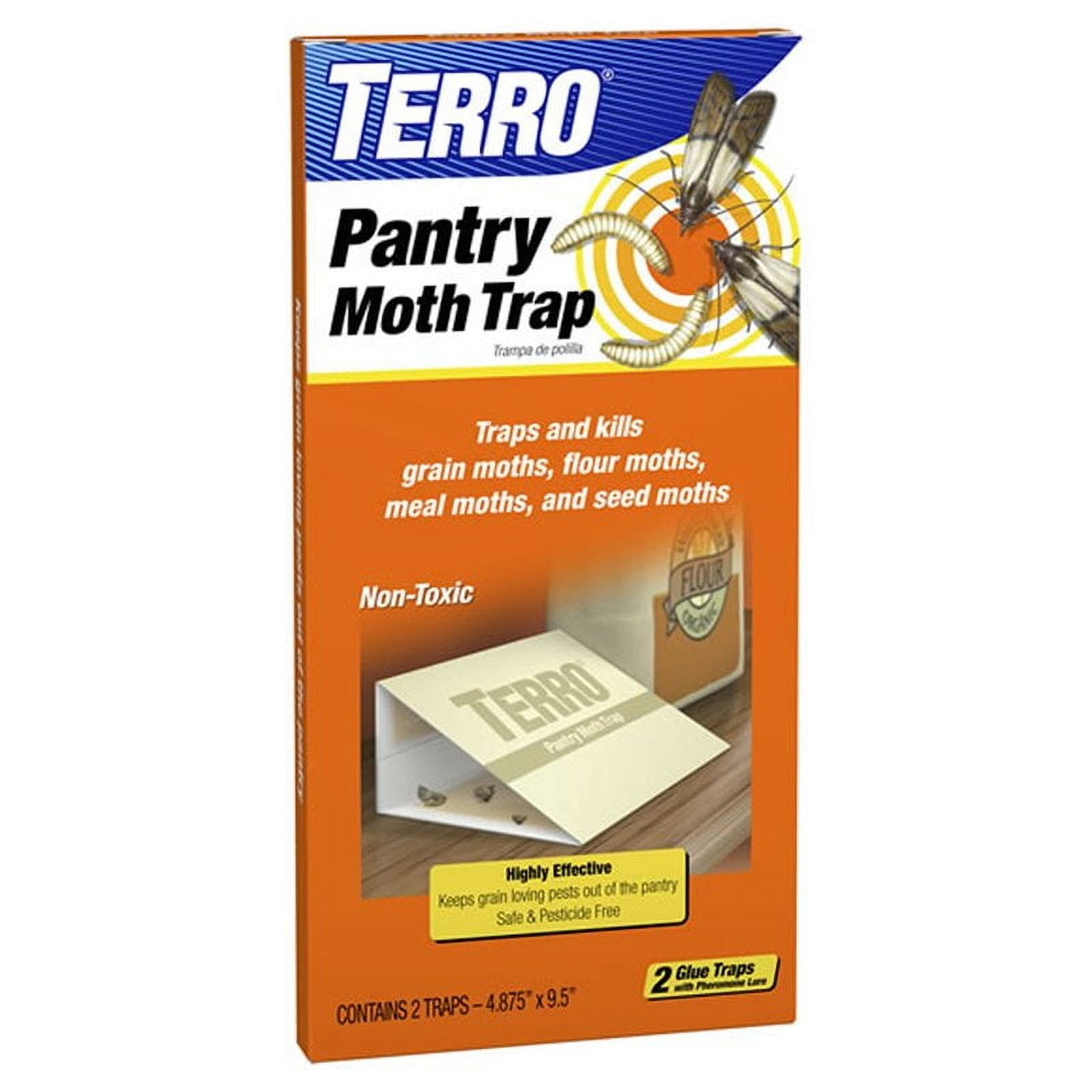 TERRO Pantry Moth Traps, 2 Pack