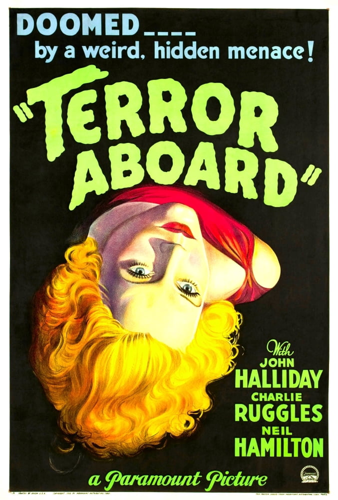 Terror Aboard Canvas Art - (24 x 36)