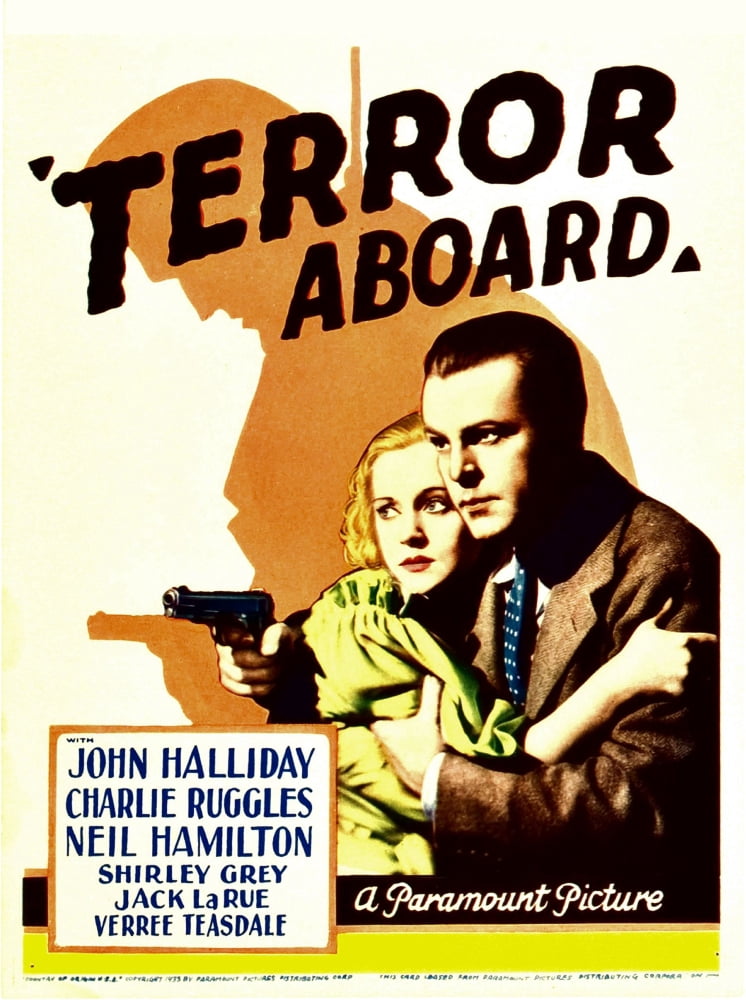 Terror Aboard Canvas Art - (24 x 36)