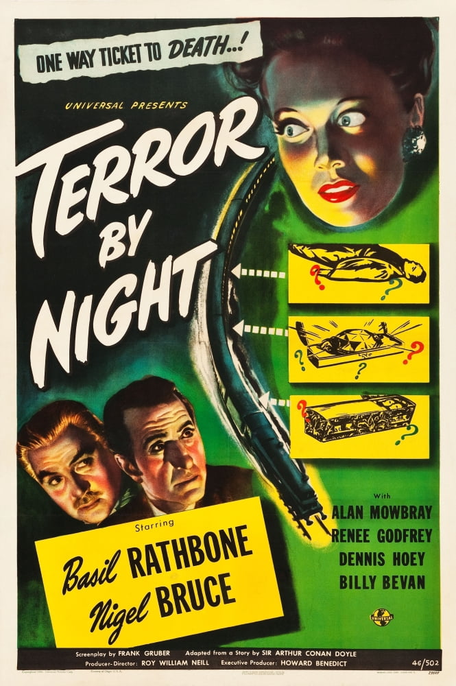 Terror By Night Canvas Art - (24 x 36)