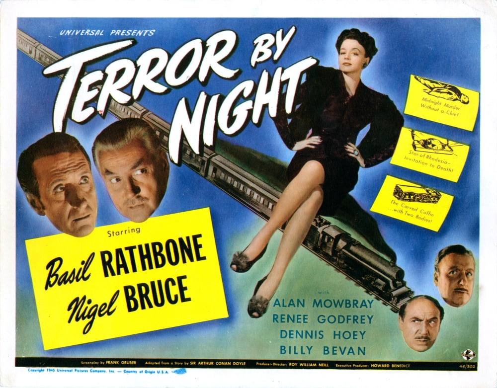 Terror By Night Canvas Art - (28 x 22)