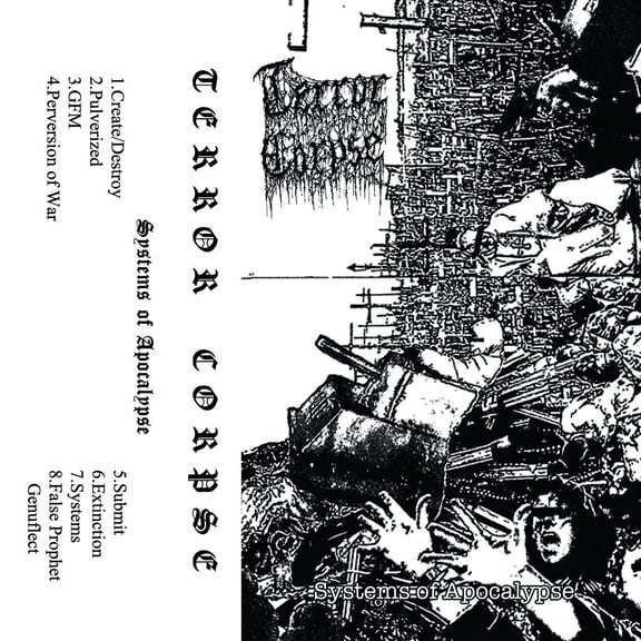 Terror Corpse Systems of Apocalypse (Vinyl Record) 12" EP