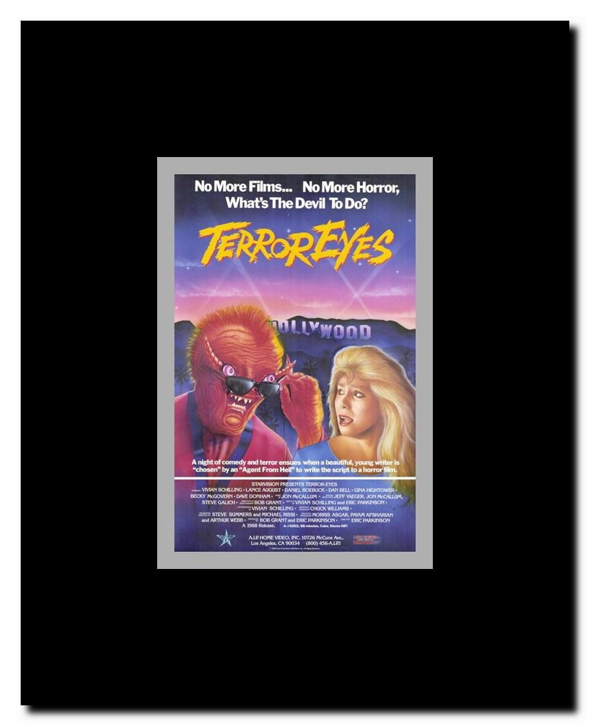 Terror Eyes Framed Movie Poster