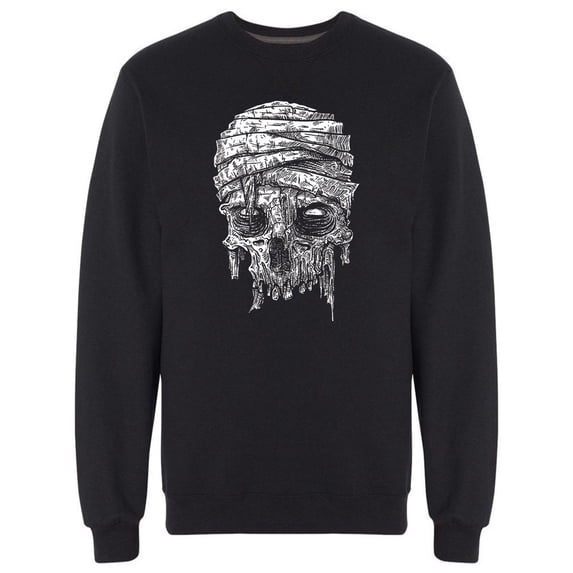 Terror Merch Mummy Graphic Sweatshirt Men -Image by Shutterstock, Male Large