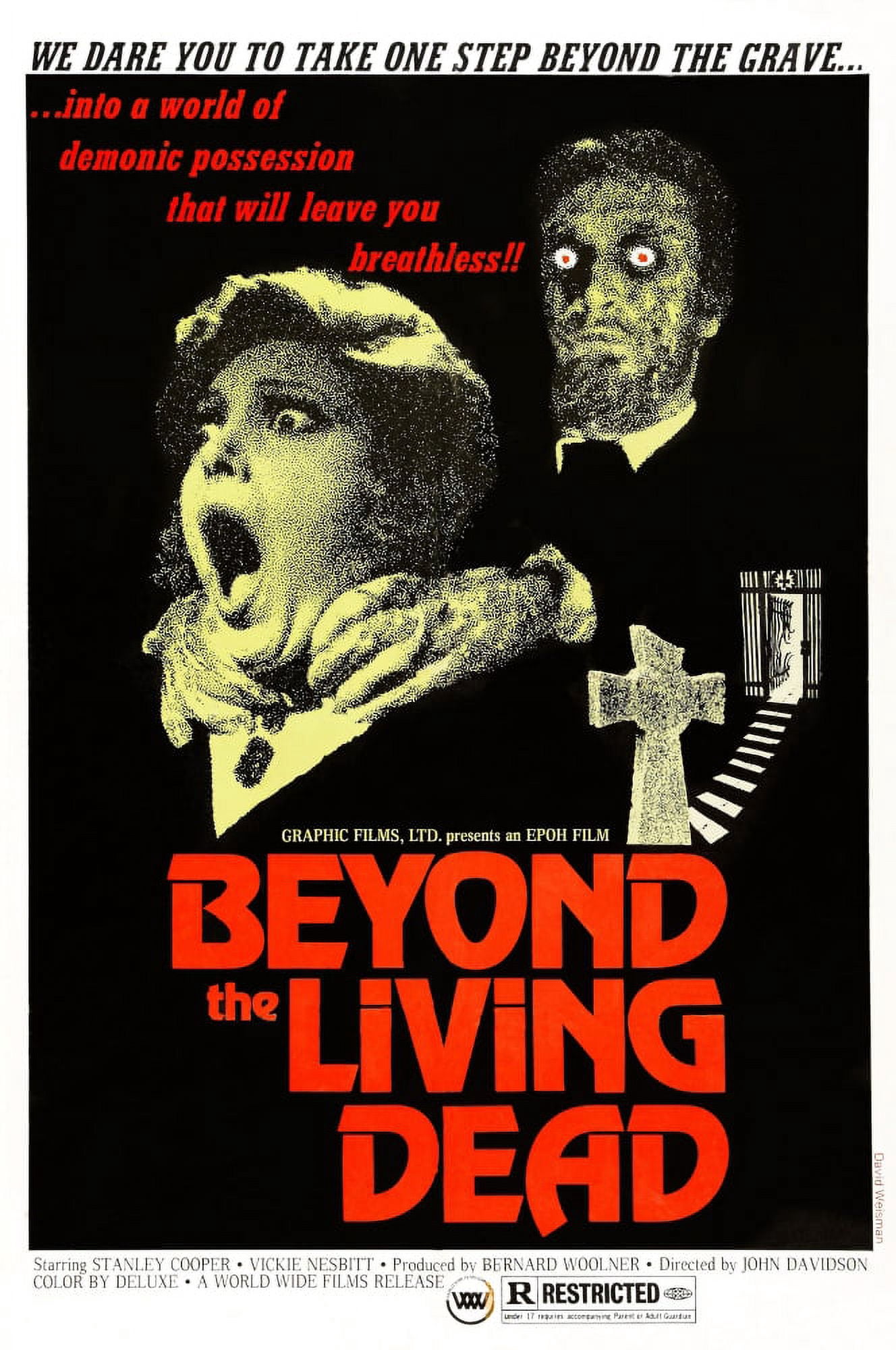 Terror Of The Living Dead Canvas Art - (11 x 17)