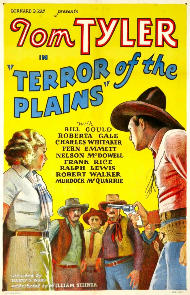 Terror Of The Plains Canvas Art - (24 x 36)
