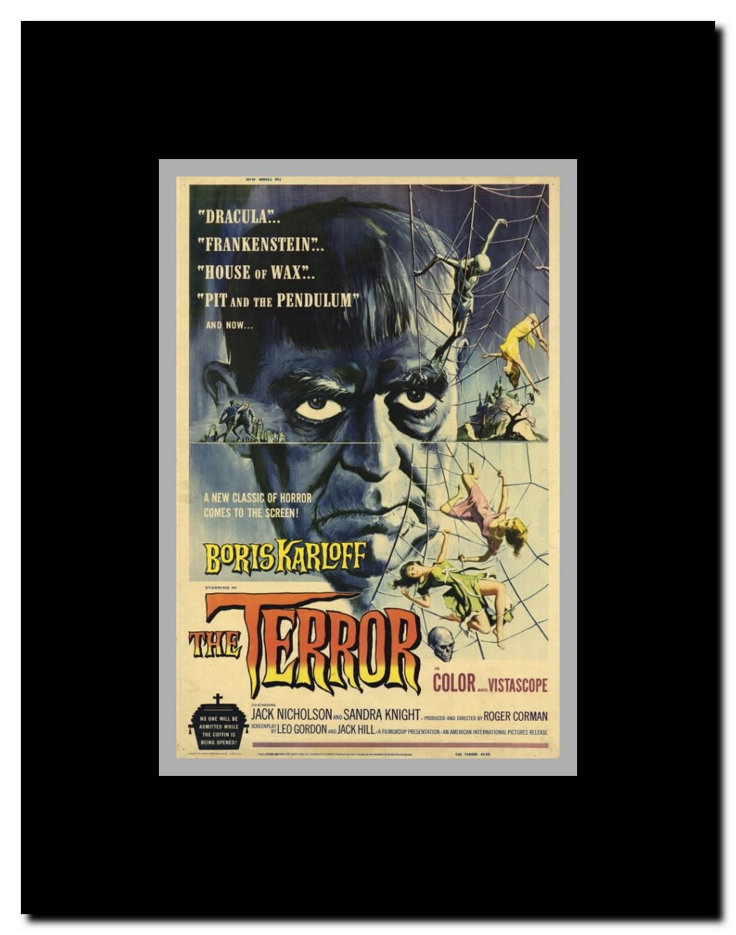 Terror The Framed Movie Poster