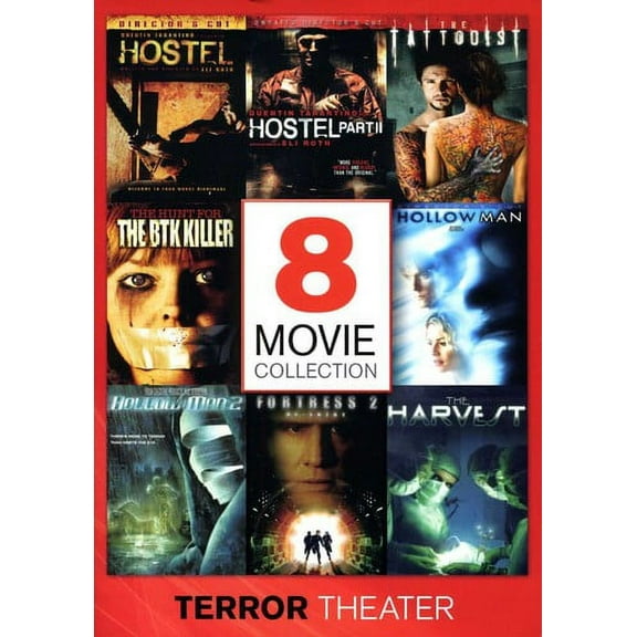 Terror Theater - 8 Frightening Films DVD (DVD)