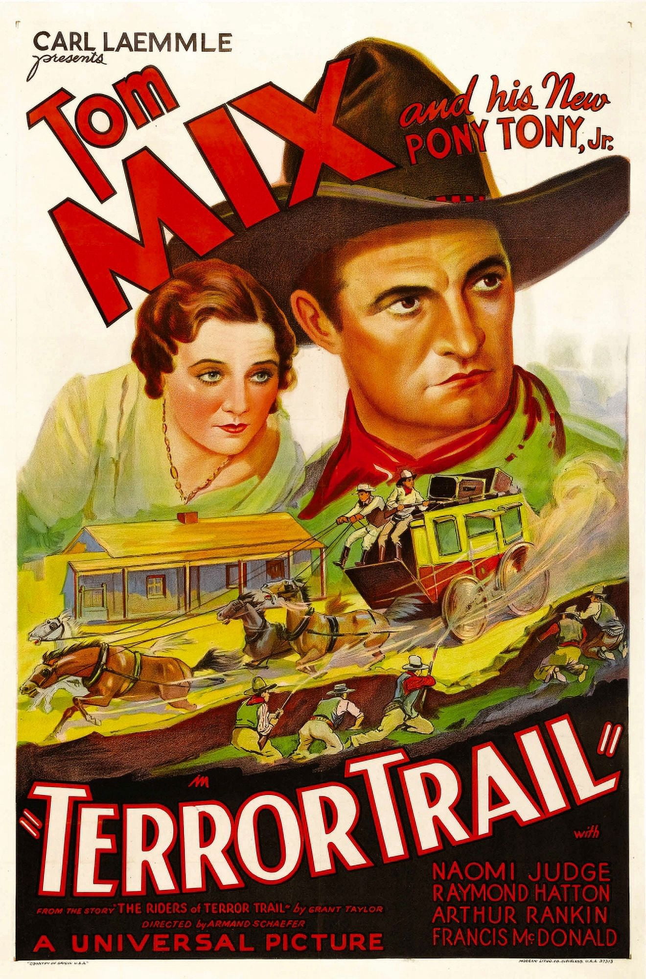 Terror Trail Canvas Art - (11 x 17)