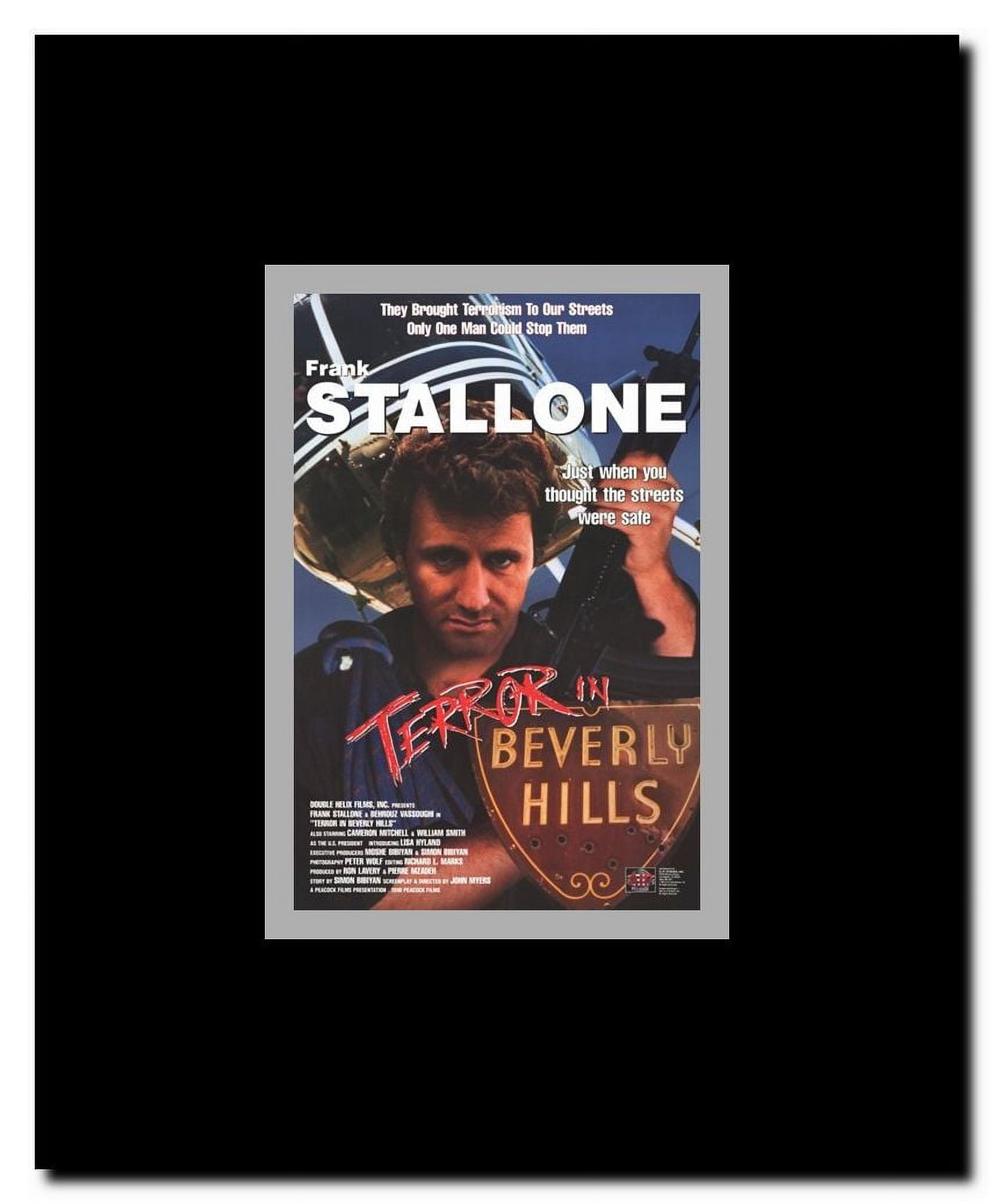 Terror in Beverly Hills Framed Movie Poster
