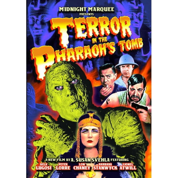 Terror in the Pharaoh's Tomb (DVD), Alpha Video, Horror