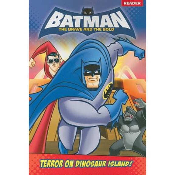 Terror on Dinosaur Island! (Paperback) by Jake Black, Bob Kane, Steven Melching