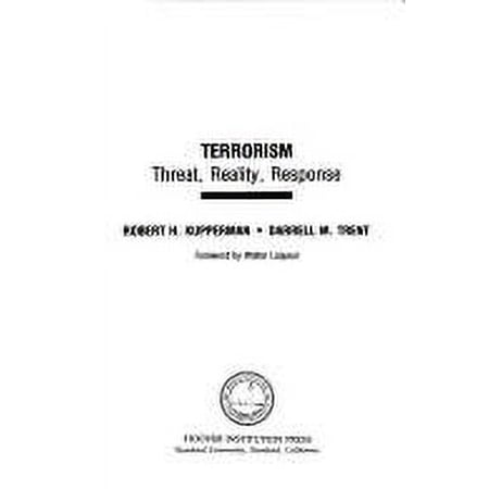 Pre-Owned Terrorism : Threat Reality Response (Hardcover) 9780817970413