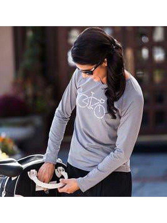 2013 Women's Terry Tech Tee Long Sleeve- 633133 - X-Large