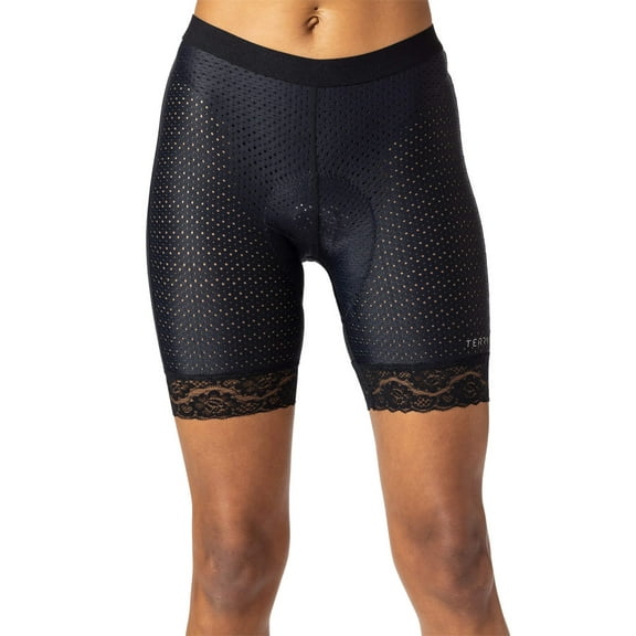 Terry Aria Liner Shorts for Women Cycling Underwear Chamois Padded Bike Liner Padding, Wear Under Skirts & Biking Shorts