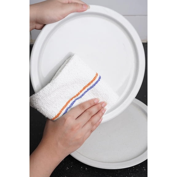 Terry Bar Mop Towels (Value Pack of 60) Size 16"x19"