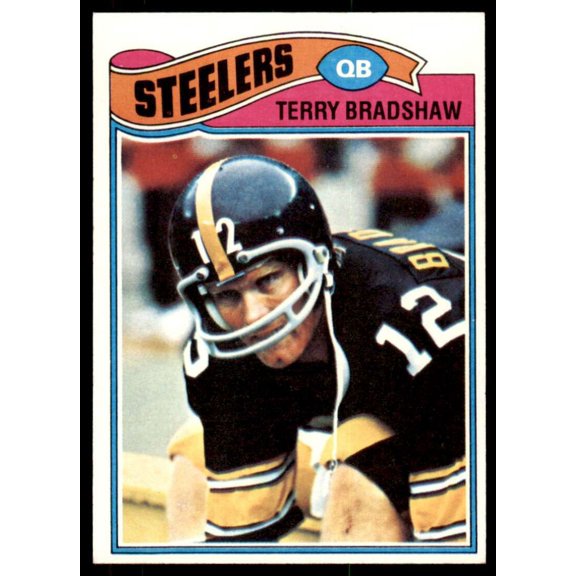 Terry Bradshaw Card 1977 Topps #245