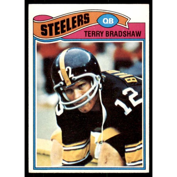 Terry Bradshaw Card 1977 Topps #245