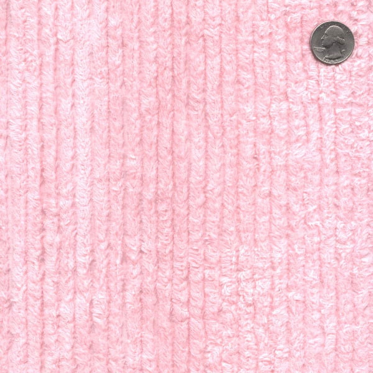 Terry Chenille Fabric by the Yard - Pink (TC-0506-596)