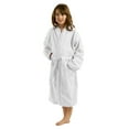 thumbnail image 1 of Terry Cloth Cotton Children party robes for boys and Girls White Color Small, 1 of 1