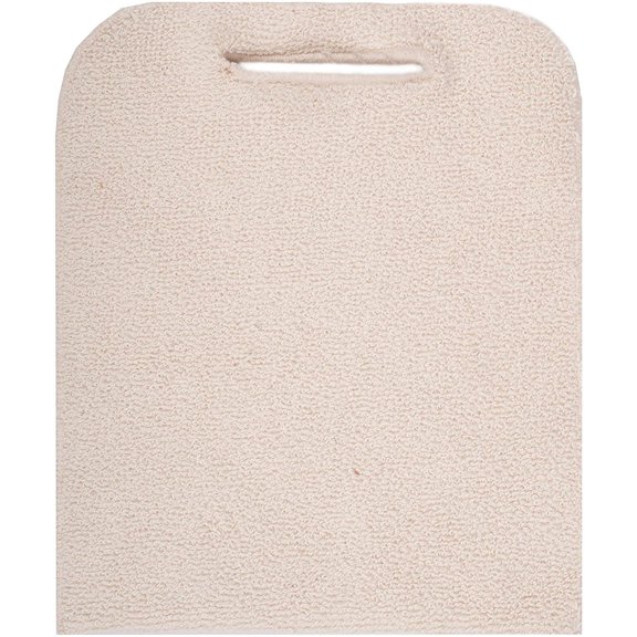 Natural Color Terry Cloth Pot Holders, Heat Resistant Cotton, 12 Count, 9 x 12 in