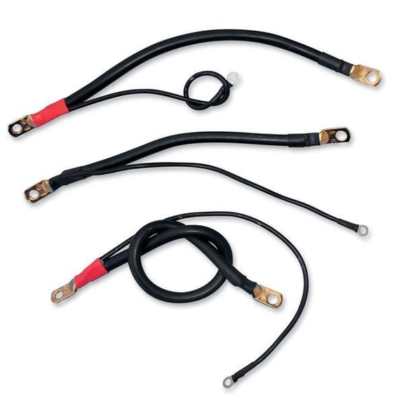 Terry Components 21110 Negative Battery Cable with Auxiliary Wire - 10in
