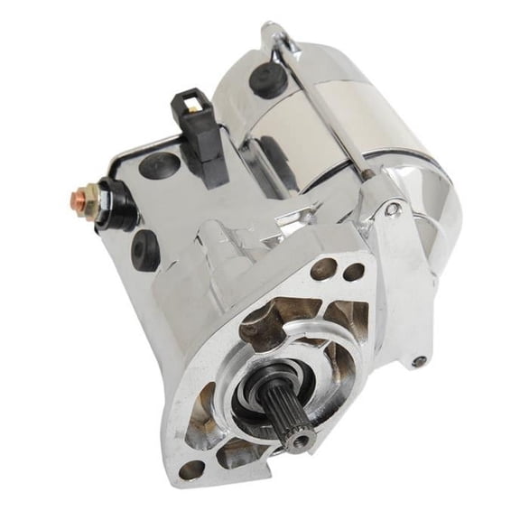 Terry Components 773094 Starter Motor - 2.0kW - Polished/Chrome
