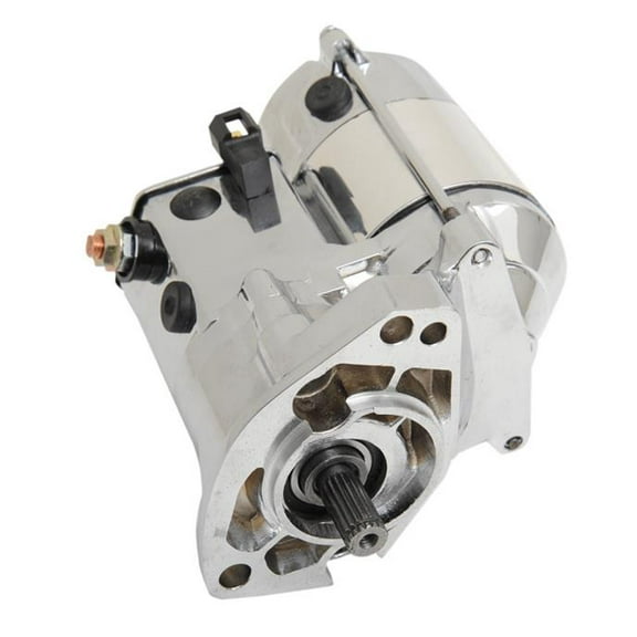 Terry Components 774090 Starter Motor - 1.6 kW - Polished/Chrome