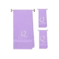 thumbnail image 1 of Terry Cotton Hand Towels with Custom Embroidered Initials | Soft, Absorbent, and Ideal for Bathroom or Kitchen Use | Perfect Personalized Gift | Set of 3, 1 of 4