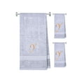 thumbnail image 1 of Terry Cotton Hand Towels with Custom Embroidered Initials | Soft, Absorbent, and Ideal for Bathroom or Kitchen Use | Perfect Personalized Gift | Set of 3, 1 of 4