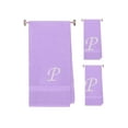 thumbnail image 1 of Terry Cotton Hand Towels with Custom Embroidered Initials | Soft, Absorbent, and Ideal for Bathroom or Kitchen Use | Perfect Personalized Gift | Set of 3, 1 of 4