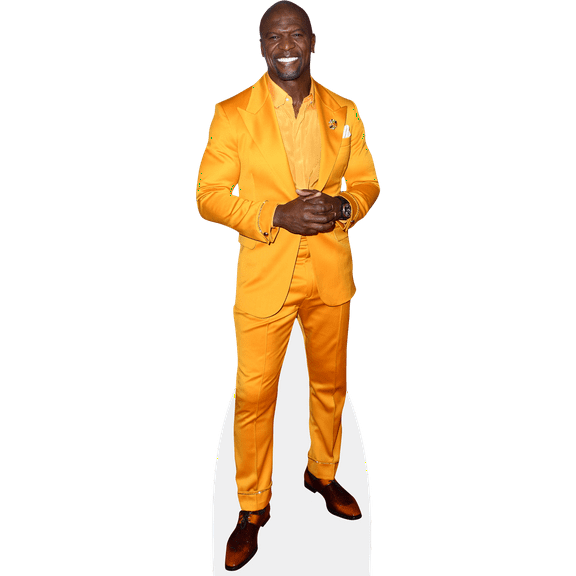 Terry Crews (Yellow Suit) Mini Cardboard Cutout Standee
