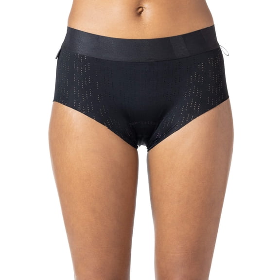 Terry Cyclo Brief 2.0 Bike Liner - Women's No-show Breathable Padded Cycling Underwear - 2 inch Inseam