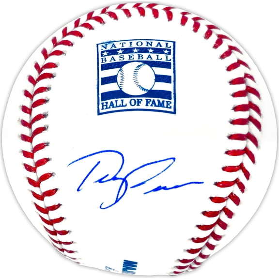 Terry Francona Autographed Official Hall of Fame HOF Logo Baseball Boston Red Sox Beckett BAS Witness 234029