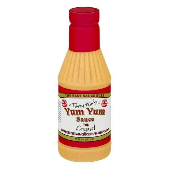 Terry Ho's Yum Yum Sauce Spicy 16 fl oz Gluten-Free (Pack of 2)