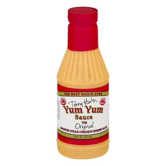 Terry Ho's Yum Yum Sauce Spicy 16 fl oz Gluten-Free (Pack of 4)
