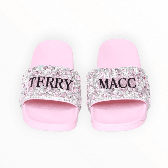 Terry Macc Crystaled Slides-Candy Crystal
