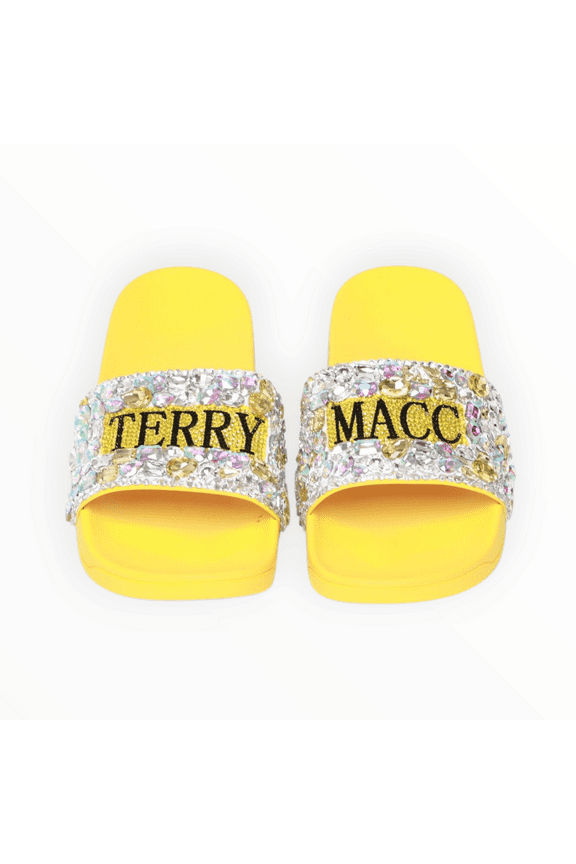 Crystaled Slides-YELLOW