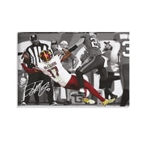 Terry McLaurin Canvas Poster Print Photo Art Painting Canvas Poster Home Decorative Bedroom Modern Decor Posters Gifts 16x24inch(40x60cm)